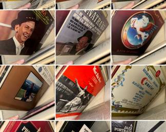 Lots of records offered as one lot.