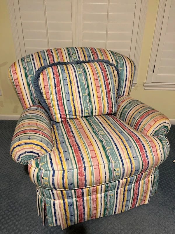 Estate - Custom Chair, with pillow