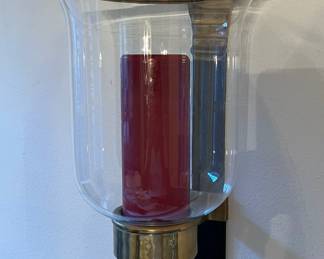Estate  - Wall Sconce, with Candle - 23 inches tall
