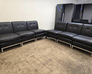 (6) Black Chairs