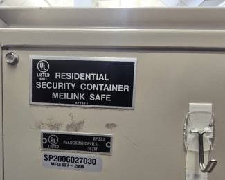 Fire Safe Serious Security