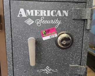 American Security Dial Safe