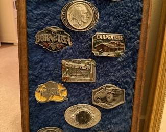 Belt buckle collection
