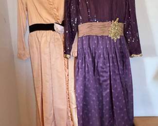 Custom designed dresses