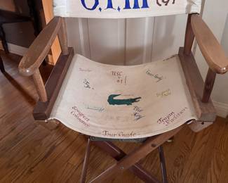 Personalized captain's chair