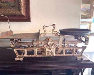 Early cast iron scale