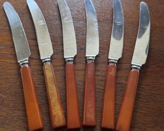 Bakelite handled knives