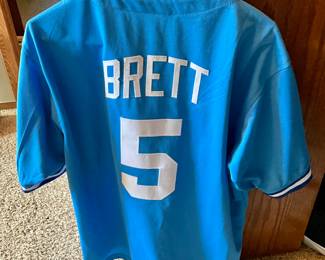 Kansas City Baseball Jersey #5 Brett