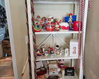 Christmas trinket boxes, gift items and decor