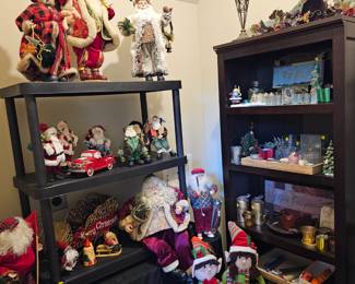 Santa and his helpers