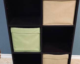 6-Cube Bookcase Storage Organizer