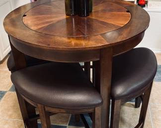 Flannery Counter-Height Dining Set with Game Table Pieces..