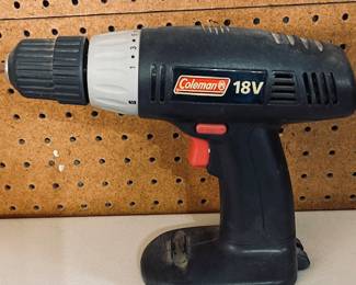 Coleman PMD8133XL 18v Cordless 3/8" Drill Driver