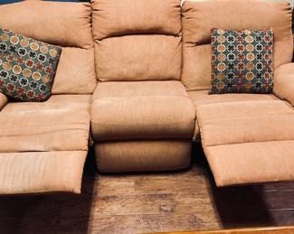 Dual Reclining Sofa/Couch.