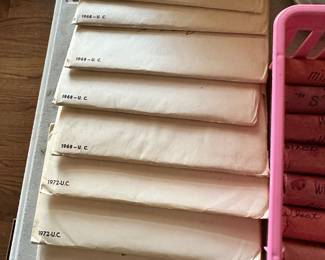 The coins have been removed offsite until days of sale per the families request. 