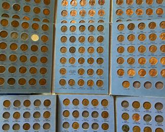 The coins have been removed offsite until days of sale per the families request. 