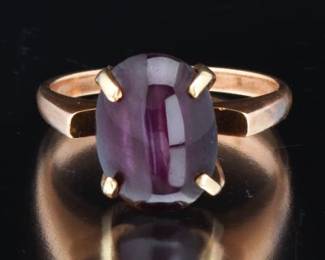 Gold and Ruby Ring