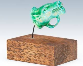 Egyptian Faience Rhyton Cup