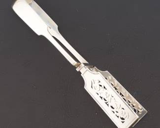 Sterling Silver Asparagus Tongs