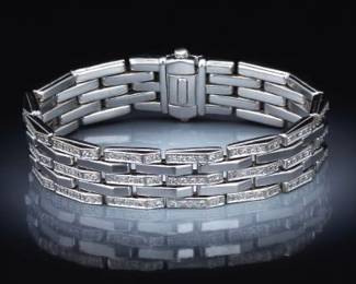 CHIMENTO Itlain Gold and Diamond Bracelet