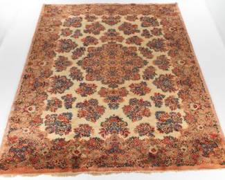 Semi Antique Karastan 748 Kerman Design Carpet, ca. 1950s