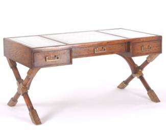 John Richard Oak Campaign Desk