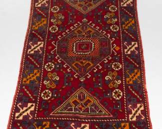 Antique Bergama Carpet, ca. 1930s