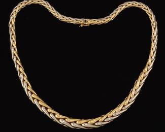 Caplain Saint Andre 18k Gold Necklace