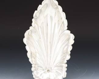 Fisher Sterling Leaf Dish