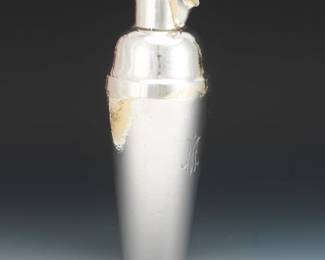 Gorham Hammered Sterling Cocktail Shaker