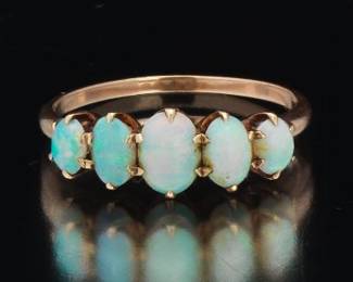 Victorian Gold and Opal Ring