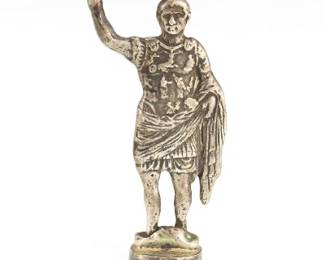 Roman Silver Standing Figurine