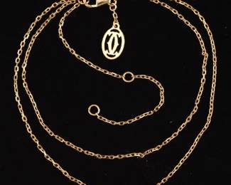 Cartier 18K Gold Chain