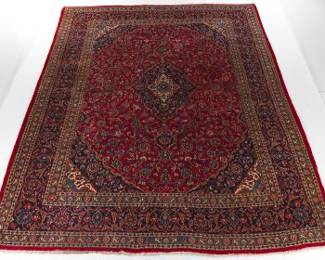 Large Room Size Kashan Carpet