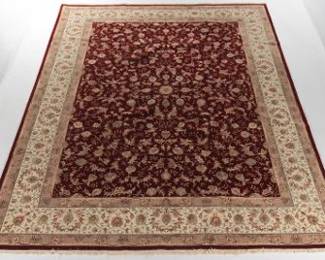Fine Tabriz Allover Design Carpet