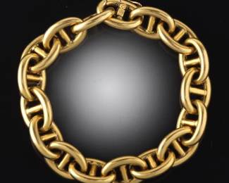 Nicolis Cola Italy Vintage Large Mariner Link Bracelet