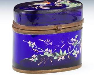 French Glass Vanity Box