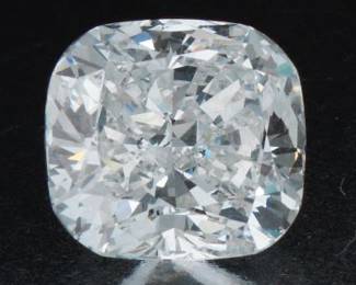 3.01 CT Cushion Modified Brilliant Cut E Color VS1 Diamond