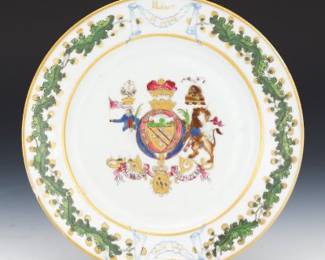 Lord Nelson Armorial Plate