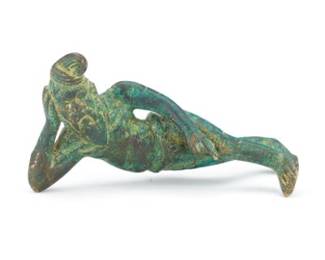 Small Gandhara Reclining Male Figure