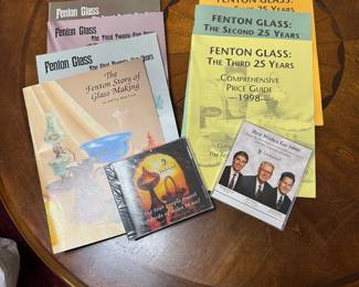 Fenton CDs , catalogues And paperback books