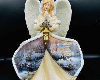 Thomas Kincaid, winter blessing, angel
