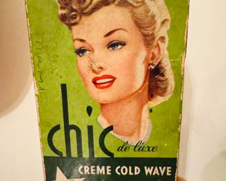 Vintage advertising box