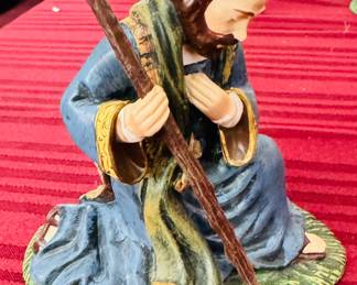 Hawthorne Village 2007 Thomas Kinkade Joseph/nativity scene