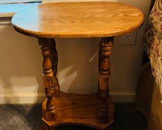Oak side table