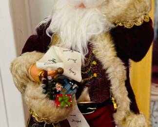 Thomas Kinkade Santa