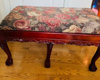 Pair of Thomas Picconi upholstered benches
