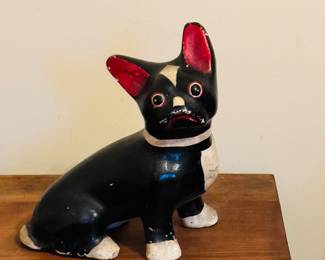 French Bulldog Chalkware 