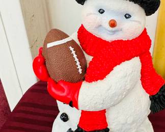 Georgia Bulldogs Henry the snowman