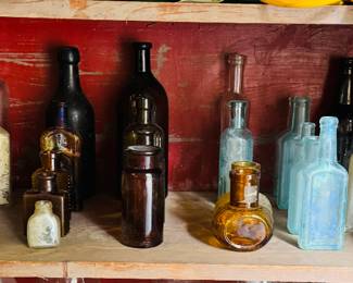 Some of the dug bottles